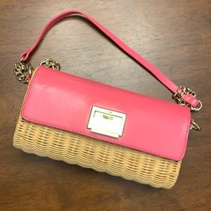 Talbots Wicker Clutch